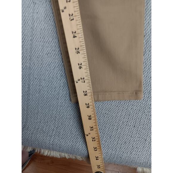 LRL Lauren Ralph Lauren Jeans Modern Legging Womens 4 30X29 Khaki Tan Pull On - Picture 13 of 15